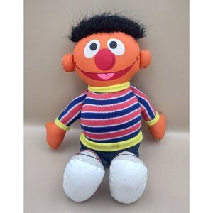 Vintage Applause Ernie Plush Doll 12" Sesame Street Character Stuffed Child Toy